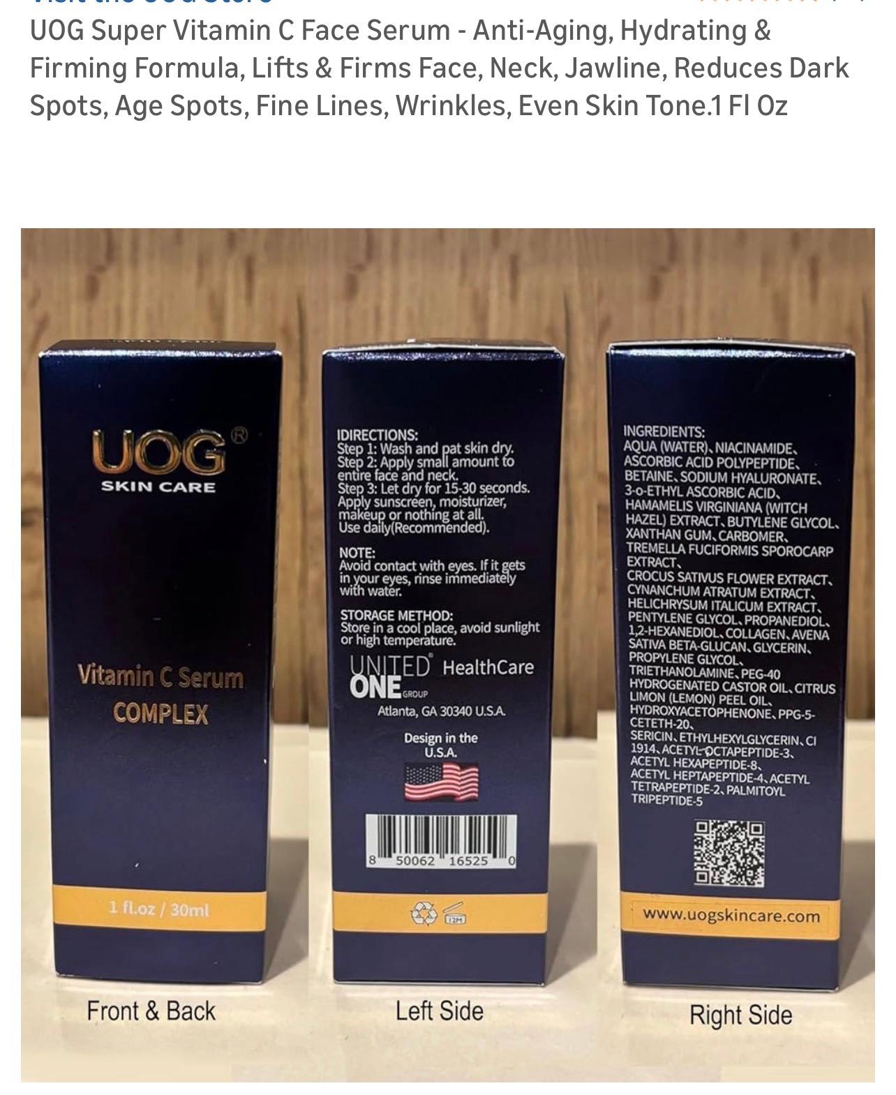 Vitamin c serum